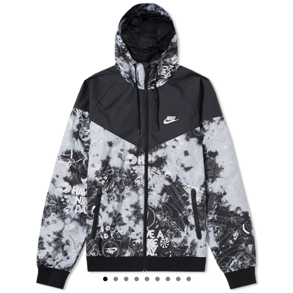 Nike Other - “Have a Nike Day” Men’s Graphic Black and Gray Nike Windbreaker Size Large